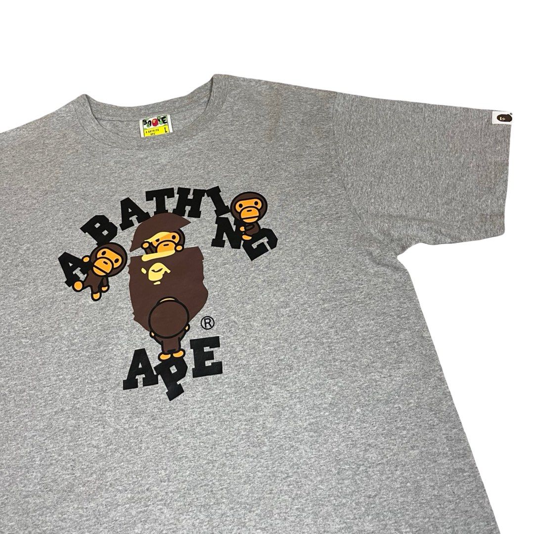 A Bathing Ape (Bape) Hanging Family (Category: Tshirts & Polo Shirts ) located in Roxas City. Submitted by lype.co (Listing ID 1412473600, Image 2). Description: Size: Large - Measurements (Inches): 21.5 Width 29 Length - Condition: 10/10 Color Rate: 10/10 Issue: None Near Brandnew (Color May Vary due to Lightings).