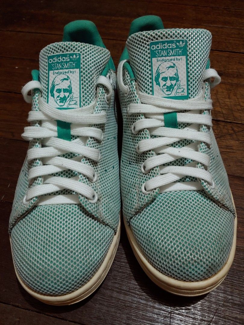 Adidas Stan Smith So Breezy (Category: Casual Shoes) located in Manila. Submitted by retroactive_items (Listing ID 1412511150, Image 2). Description: See pictures for condition. Size: USM 8.5 / 42 *Yellowing of sole *Minimal heel drag *No Sole Sep *not thrifted Buyer Books / Shoulders Shipping.