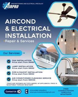 (Category: ) located in . Submitted by airpro_aircond (Listing ID 1412469161, Image 1). Description: .