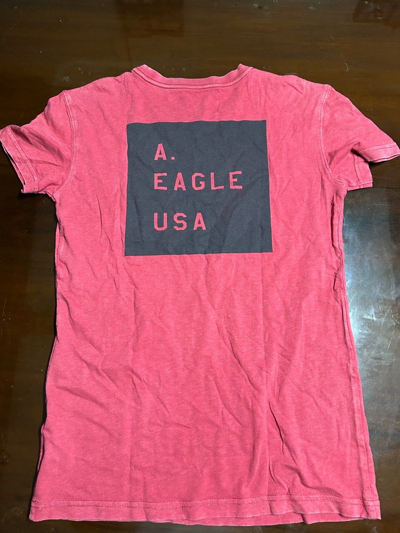 American Eagle Outfitters T-shirt (Category: Tshirts & Polo Shirts ) located in Rizal. Submitted by b_nssss (Listing ID 1412509510, Image 2). Description: Authentic American Eagle Outfitters Size: XS Dimes: 26 Length 16 Width price is slightly negotiable .