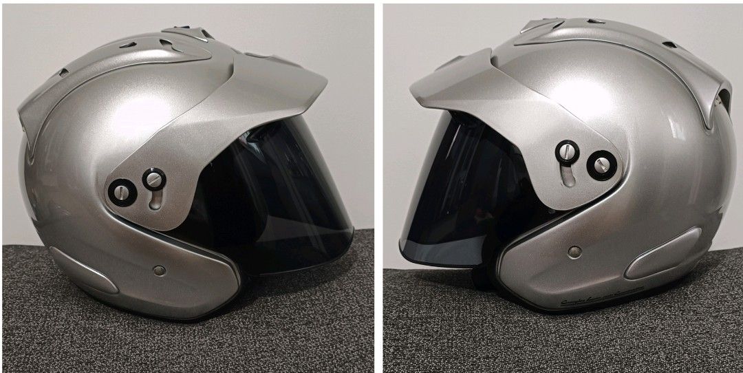 Arai Ram3 Silver Large 59-60 & Arai SZ Ram3 Up Town Large 59-60
