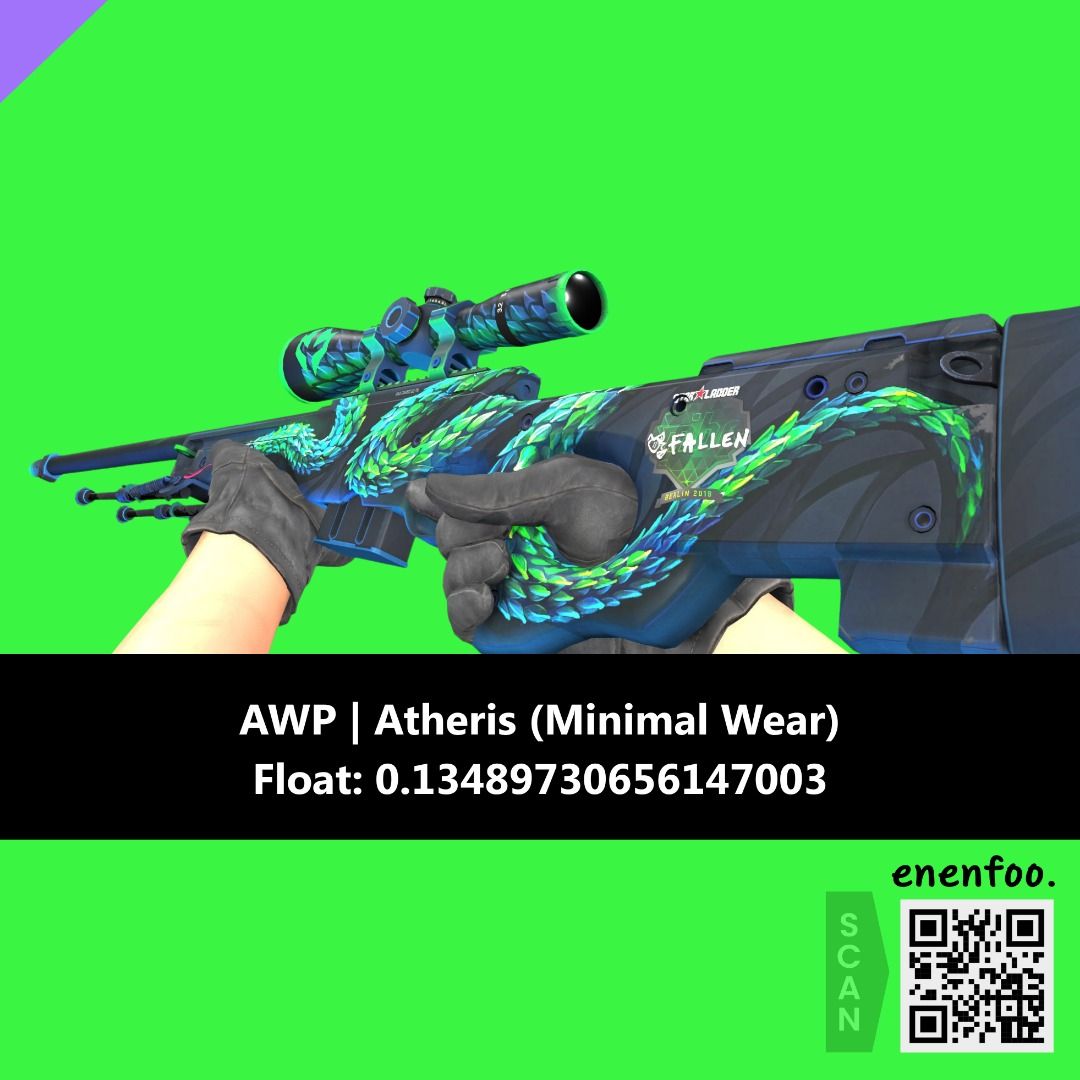 AWP ATHERIS MINIMAL WEAR MW CS2 SKINS KNIFE ITEMS CSGO COUNTER STRIKE ...