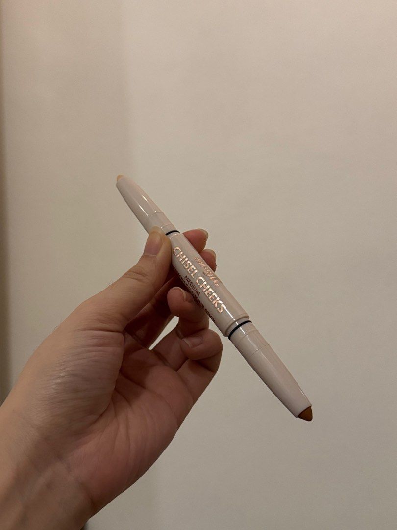 Barry M Chisel Cheeks Contour Sticks (Category: Makeup) located in Quezon City. Submitted by drawnncropz (Listing ID 1412487491, Image 1). Description: 380 on orange app.