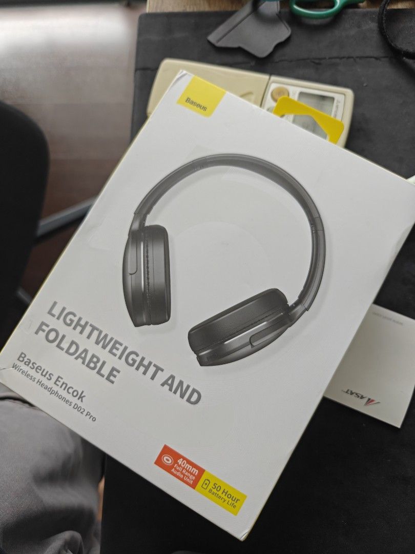 Baseus Encok D02 Pro Wireless Headphones - Brand New