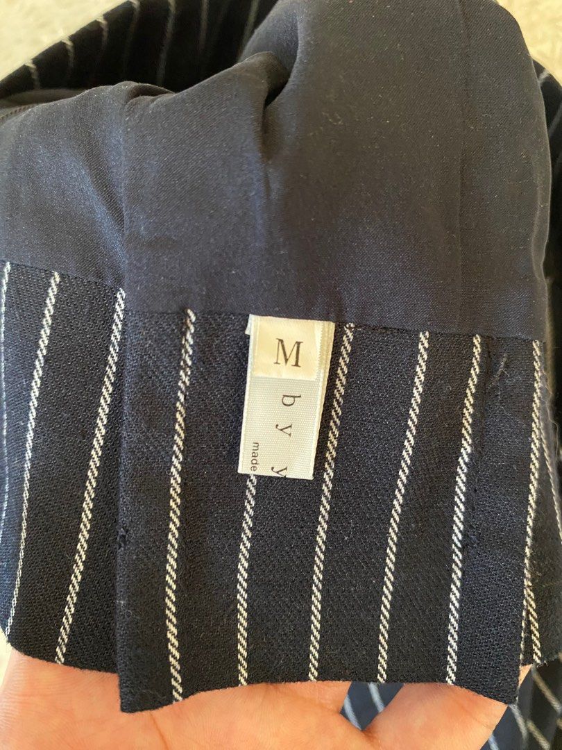 Blue Stripped Long Skirt (Category: Skirts) located in Minalin. Submitted by stuffseri (Listing ID 1412506988, Image 3). Description: • Size - M (DM for deets) • RFS: Decluttering • what you see is what you get • PAYO - gcash • sf will be shouldered by buyer - price varies depending on the location • no to joy miners and bogus buyers ‼️.