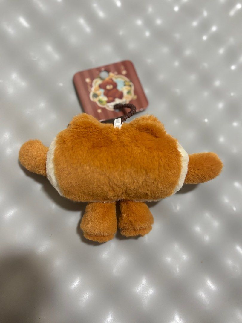 Bread Bear Plush Keychain, Hobbies & Toys, Toys & Games on Carousell