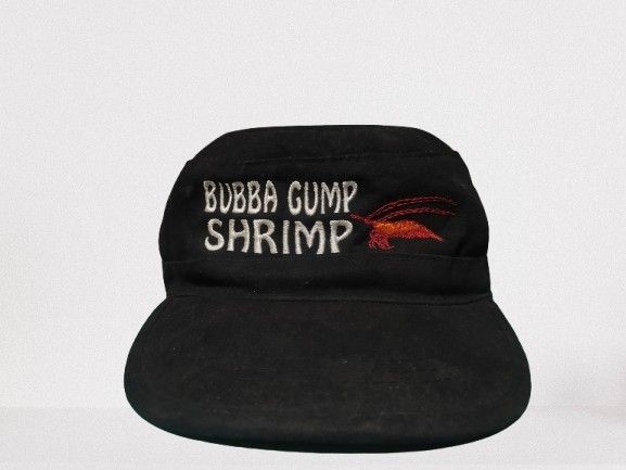BUBBA GUMP SHRIMP FISHERMAN'S HAT (Category: Caps & Hats) located in Aliaga. Submitted by arfrafarf000 (Listing ID 1412497477, Image 2). Description: 150 + SF SIZE : OSFA ISSUE: NEEDS WASH.