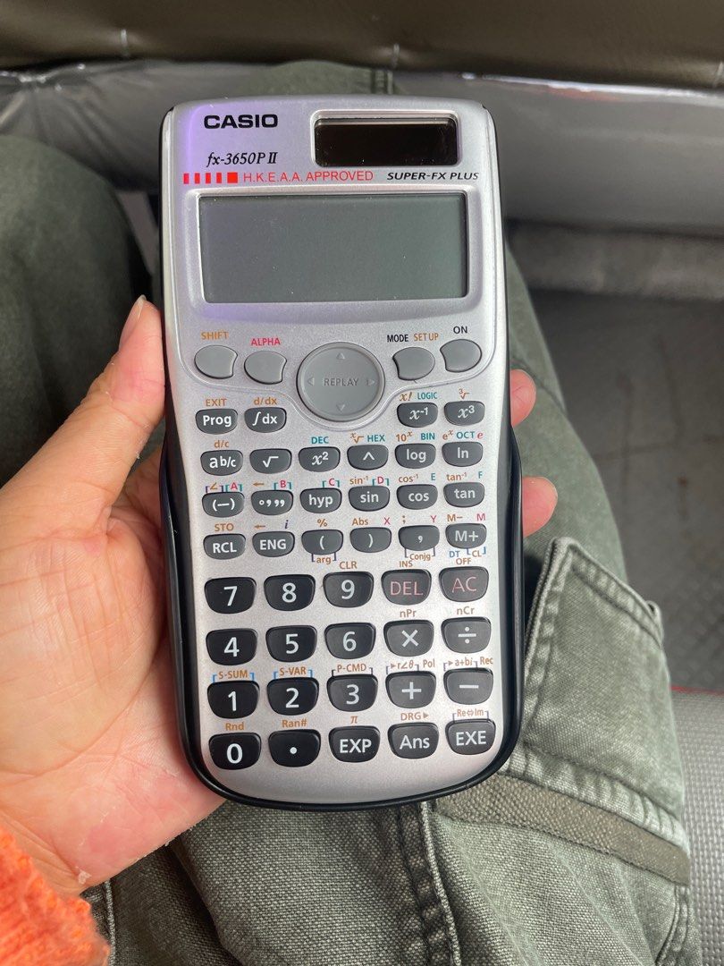 CASIO fx-3650P II 計算機, 電腦＆科技, 商務用科技產品- Carousell