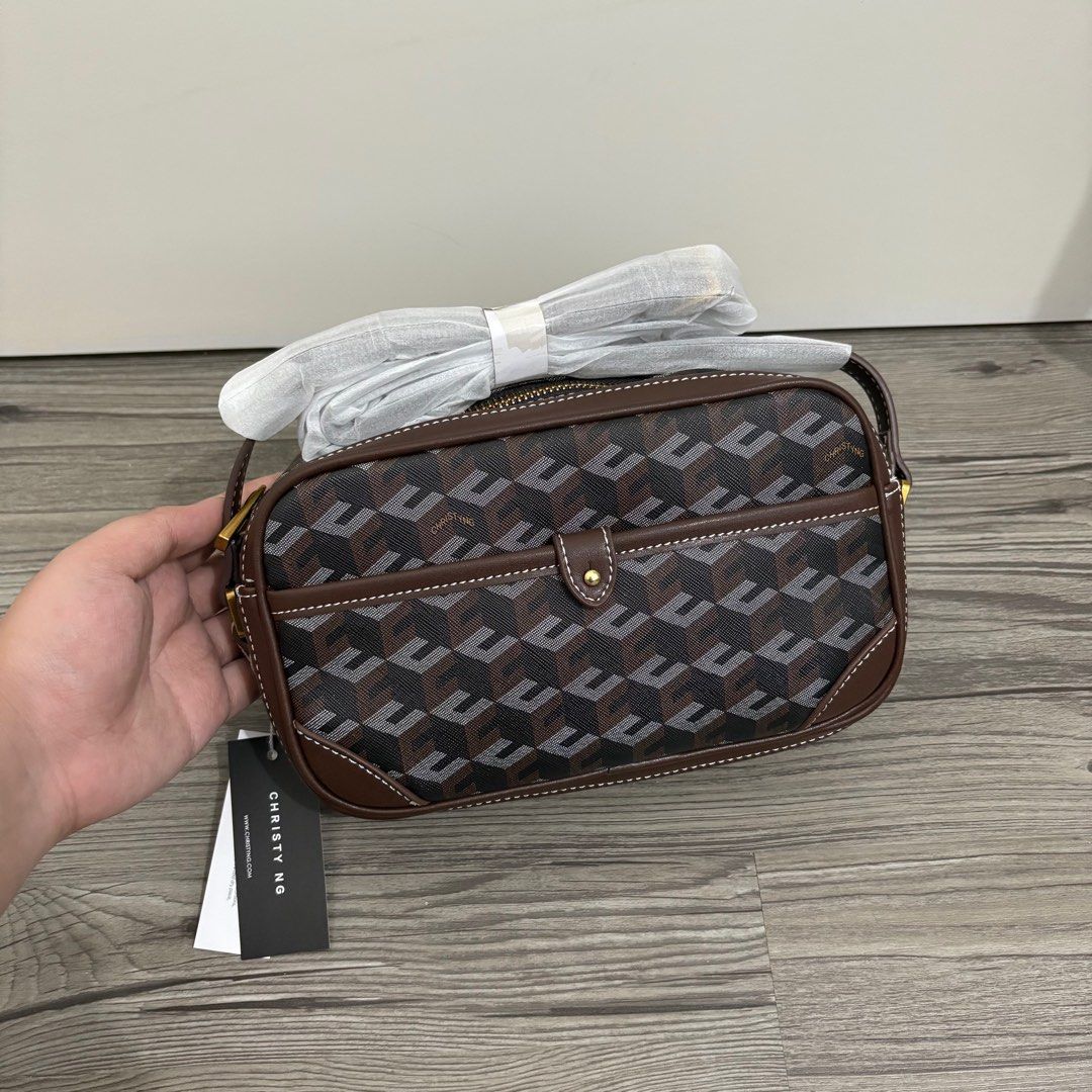 Christy Ng Sling Bag - PM to ORDER (Category: Cross-body Bags) located in Quezon City. Submitted by declutter_summer (Listing ID 1412444849, Image 1). Description: •Brand new • With tags and dust bags • Vietnam made • Available Colors: Brown, Black, and Red • Send us a message to order.