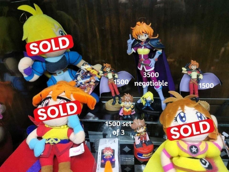 Classic Anime sets for sale (Category: Figurines & Statues) located in Manila. Submitted by webmasterboi (Listing ID 1412355912, Image 2). Description: from our personal collection, all authentic figures. PM for more details. Don't ask for more images if you have no intention to buy or have no funds. "Let's not waste each other's time" These are displayed items, so please manage your expectations. Not for fuzzy buyers. Send an offer so can negoti