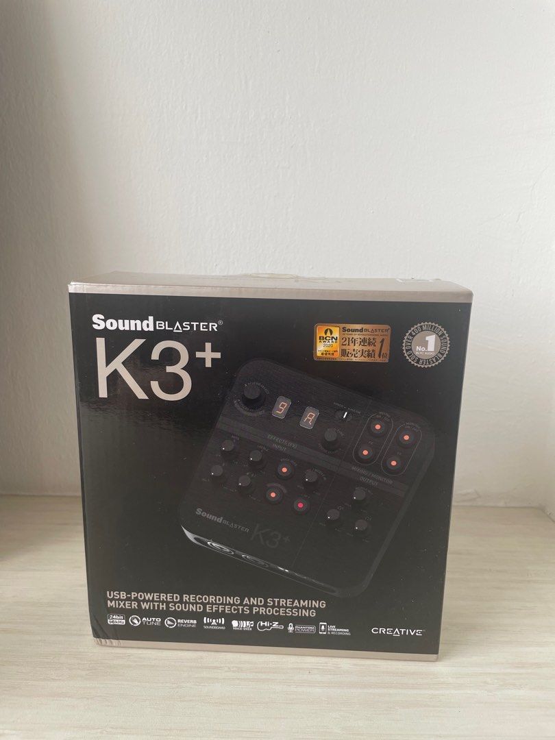 Creative Sound Blaster K3+ USB Audio Mixer