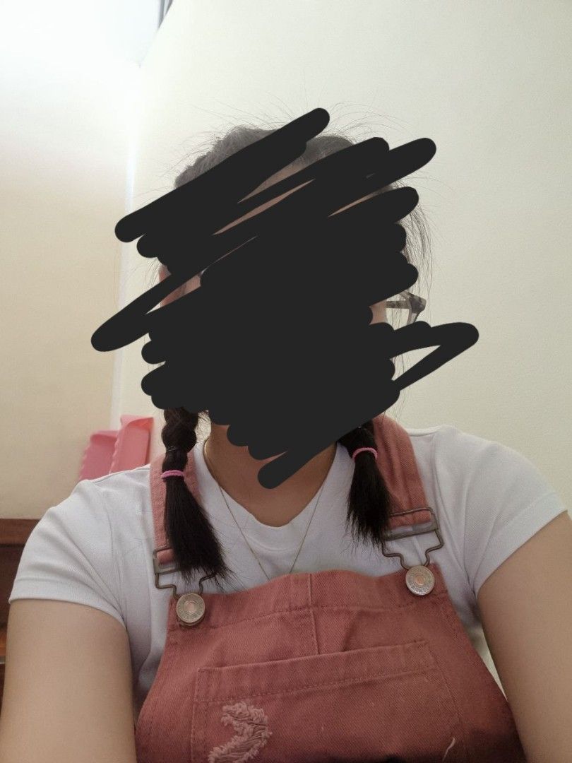 Denim Pink Overalls (Category: Jumpsuits) located in Quezon City. Submitted by declutterhouse (Listing ID 1412346727, Image 3). Description: - Dusty rose pink overalls - Adjustable straps - Two front pockets and one chest pocket - Made of soft, durable fabric - Perfect for casual wear.