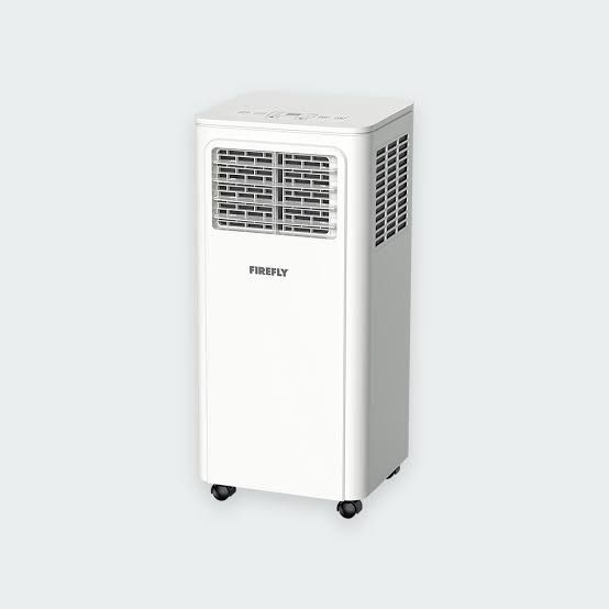 Firefly Portable Aircon 1HP (Category: Air Conditioning and Heating) located in Tarlac. Submitted by bunsoflove05 (Listing ID 1412384161, Image 1). Description: Rated Wattage: 1100W Input Voltage: 230V Operating Current: 4.78mA Airflow Efficiency: 320 m3/h Air Velocity: >7m/s Temperature Range: 5 - 32c Energy Efficiency Ratio: 8.26 kJ/W-h Operating Temperature Range: 16 - 30°C Product Dimension: 254.2 (L) x 254.2 (W) x 819.8 (H) mm Net Weight: 20