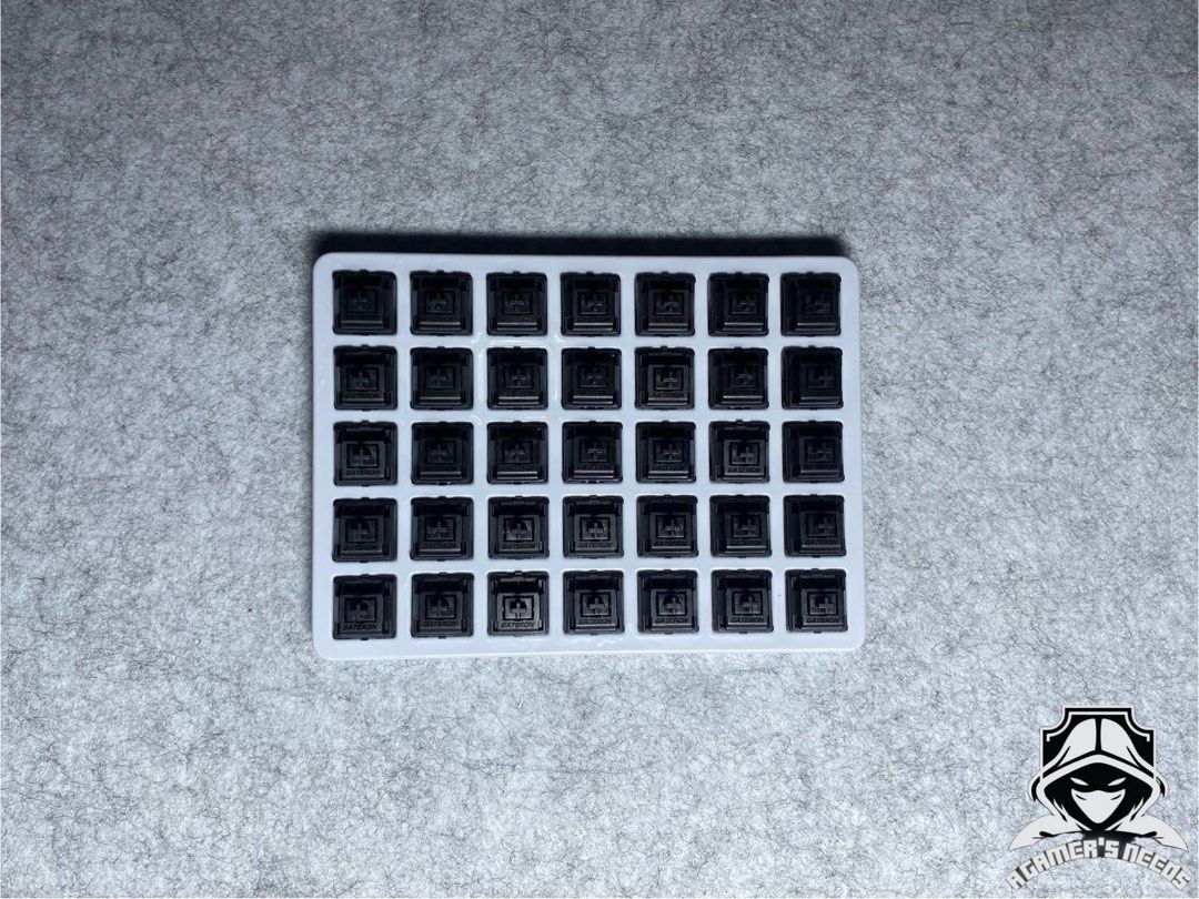 Gateron Oil King (Category: Computer Keyboard) located in Tarlac. Submitted by agamersneeds (Listing ID 1412396261, Image 3). Description: [FOR SALE] - Multiple stocks available Gateron Oil King (Brand-new) Price: ₱850 / 35pcs SRP: ₱1,250 / 35pcs QUICK SPECS - Type: Linear - Operating Force: 55±5 gf - Pre-travel: 2.0±0.6 mm - Total Travel: 4.0 mm Max - Spring: 20mm - Operation Life: Up to 60M cycles - Pre-lubed: Yes LOCATION - Capas, Tarlac Walte