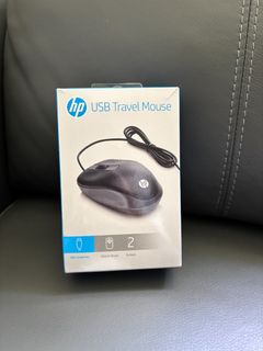 HP USB Mouse, Travel Mouse, Black Mouse, Travel Mouse