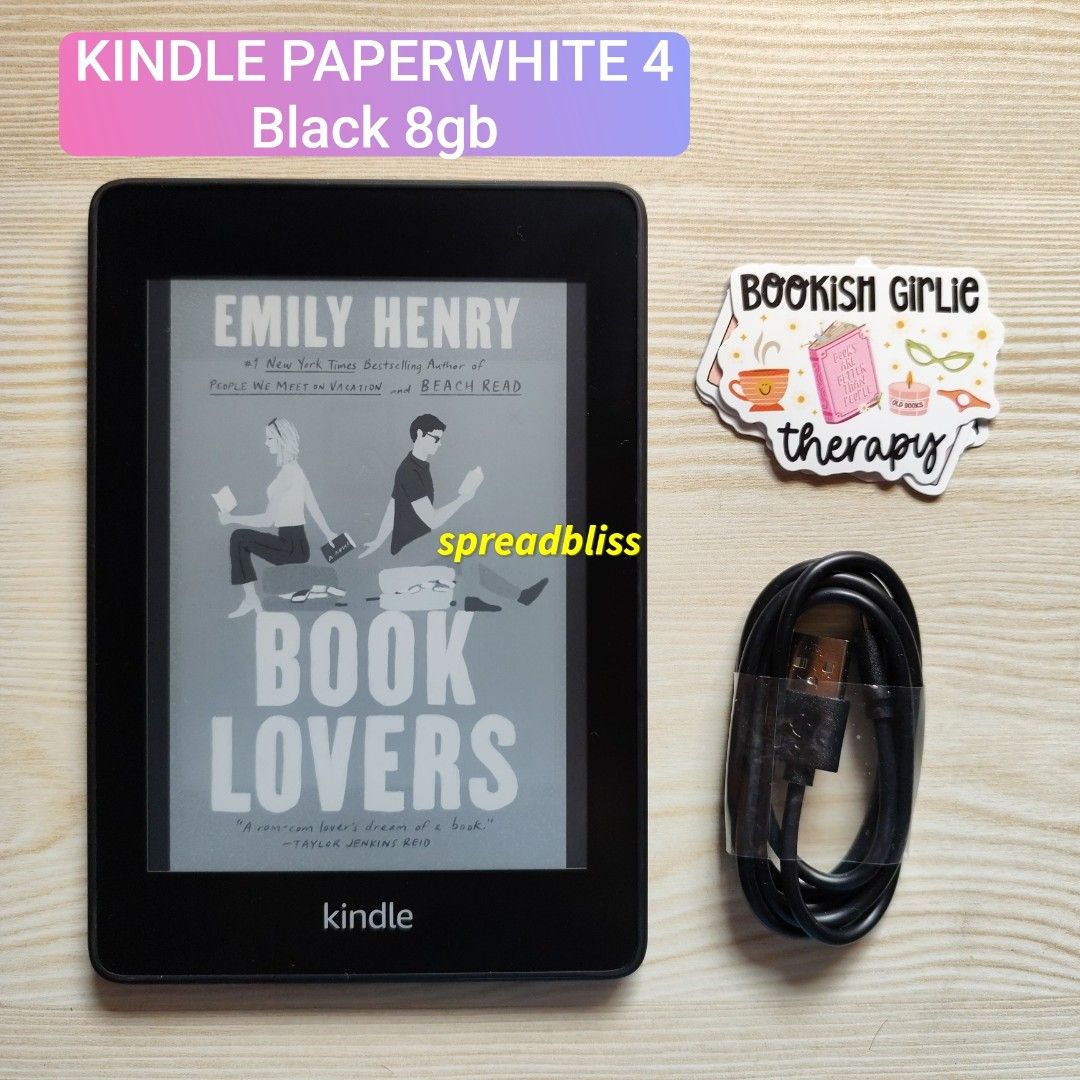 Kindle Paperwhite 4 Black 8GB (Category: E-Readers) located in Manila. Submitted by spreadbliss (Listing ID 1412391302, Image 1). Description: KINDLE PAPERWHITE 4 Black 8gb Preloved Minor flaws Inclusions: Unit, cable, free stickers 📌 Manila MOD: Grab, Lalamove, J&T, LBC, etc. MOP: COD/COP, GCash, Maya, bank transfer No lowballers pls. Thank you. Follow for more available units 😊.