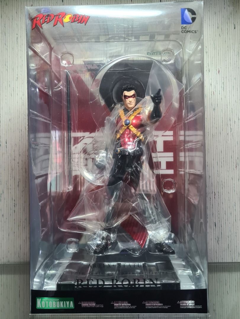 Kotobukiya DC Comics Batman Set (Category: Figurines & Statues) located in Pasig City. Submitted by mikevlim (Listing ID 1412376863, Image 3). Description: Kotobukiya ArtFX statue. Sold as set. Buyer to shoulder delivery. .
