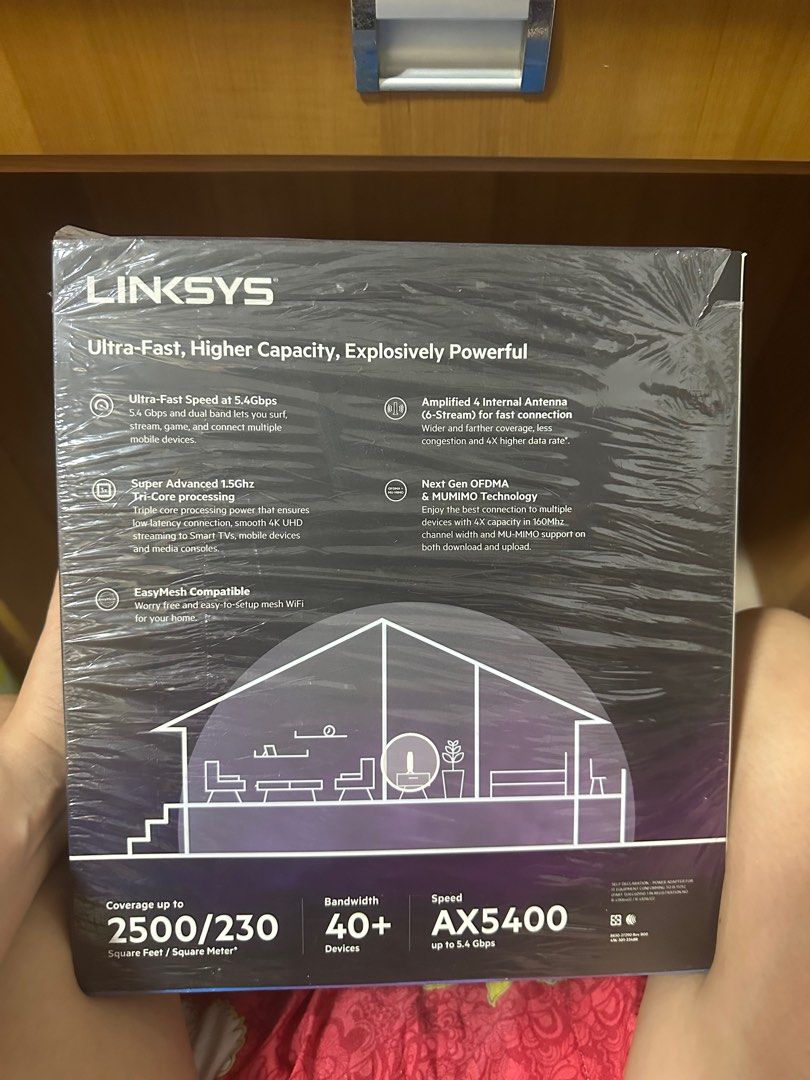 Linksys Rtp Linksys E9450 AX5400 Wifi 6 Router, Computers & Tech, Office & Business ...