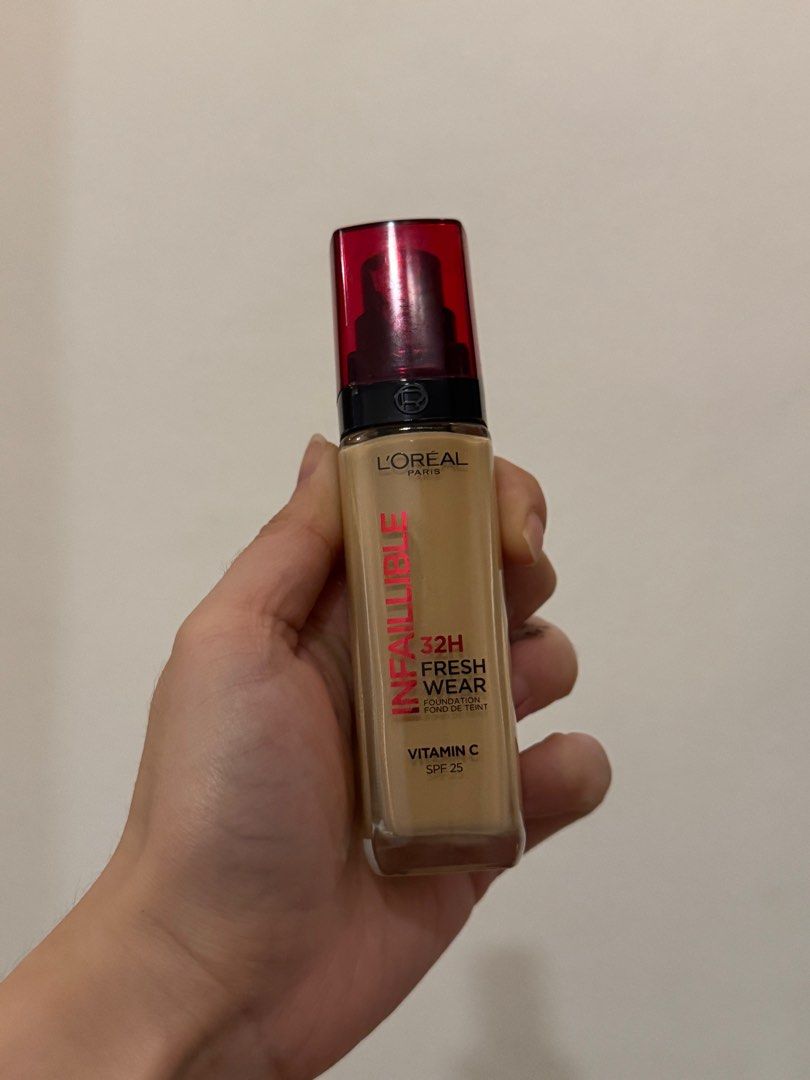 Loreal Infallible Fresh Wear Foundation (Category: Makeup) located in Quezon City. Submitted by drawnncropz (Listing ID 1412490725, Image 1). Description: SRP 765 on Orange App.