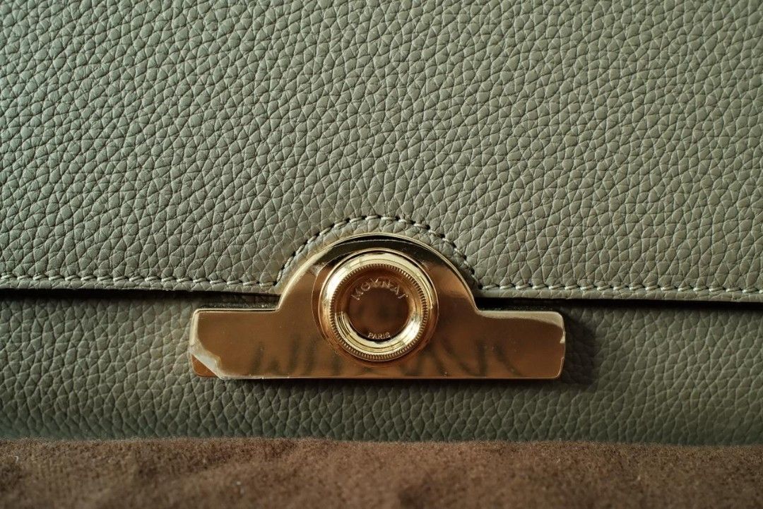 Moynat Rejane Handbag Black (Category: Luxury Bags & Wallets) located in Makati City. Submitted by roguetrader12 (Listing ID 1412458175, Image 3). Description: Measures: 20cm L x 15cm H x 8cm W (approx) Comes with a detachable strap, dust bag, shopping bag, and box Material: Taurillon Leather Hardware: Gold Hardware Purchase History: Bought in Paris, France Made in France Complete Authenticity Card and Care Cards Retail Price: €4,000 PHP 225,000 