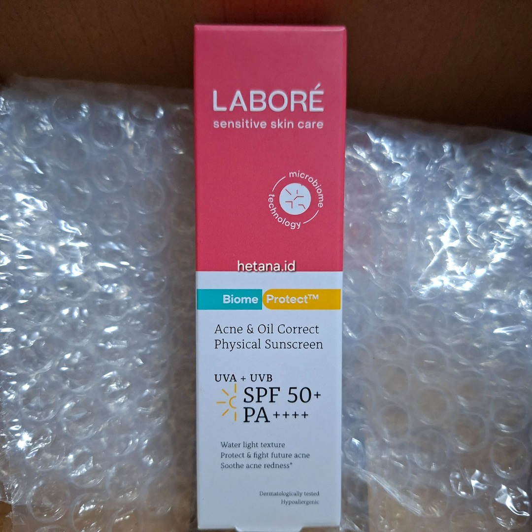 NEW Labore Acne Oil Correct Physical Sunscreen SPF 50+/PA++++ 10ml ...