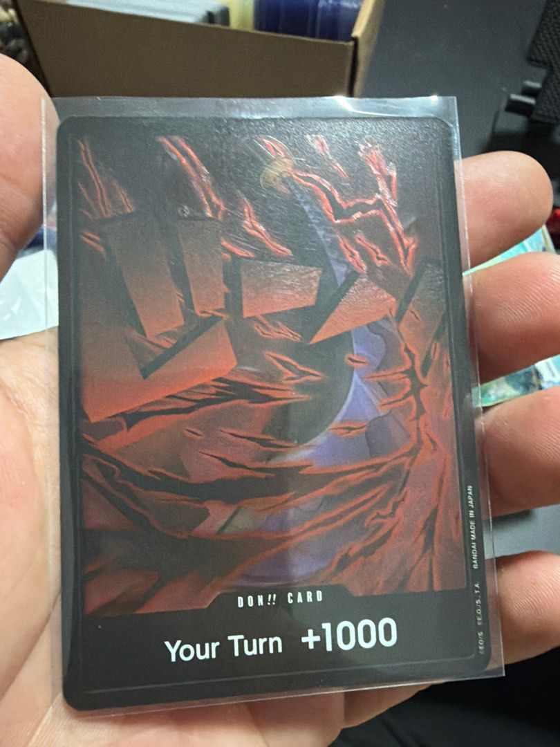 One Piece Card Game Foil DON!! Card - Your Turn +1000, Hobbies & Toys, Toys & Games on Carousell One Piece Card Game Foil DON!! Card - Your Turn +1000, Hobbies & Toys, Toys & Games on Carousell
