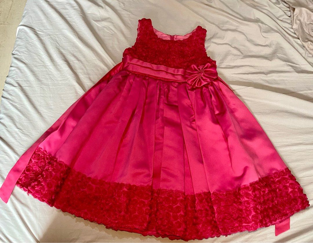 Pink Birthday Dress (Category: Babies & Kids Fashion) located in Manila. Submitted by serabuy (Listing ID 1412478463, Image 1). Description: Used once, on my 5th birthday.:)).
