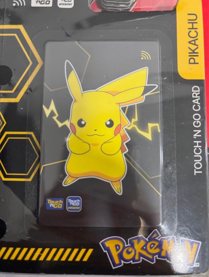 Pokemon Pikachu Touch 'N Go Card led light, Hobbies & Toys, Travel ...