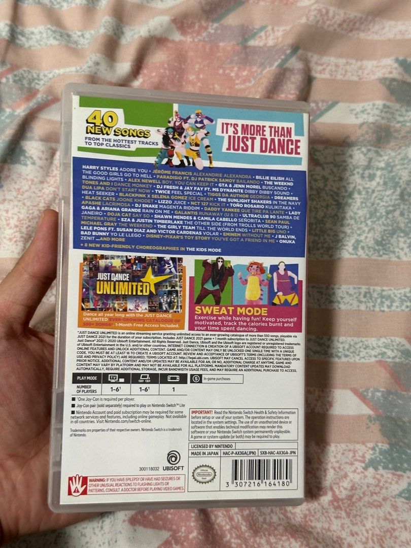 (✅pricelist) Nintendo Switch Games (Category: Nintendo) located in Pasig City. Submitted by mcetadc (Listing ID 1412509777, Image 3). Description: Used not abused Just Dance 2021- SOLD❌ Dragon Ball FighterZ- ₱850 Paw Patrol: Mighty Pups- ₱700 Mario + Rabbids Kingdom Battle- ₱800 Super Mario 3D All-Stars- SOLD❌ SF shouldered by buyer No returns or refunds 📍kapitolyo, pasig city Meet-up at Estancia Mall only +50 transpo fee .