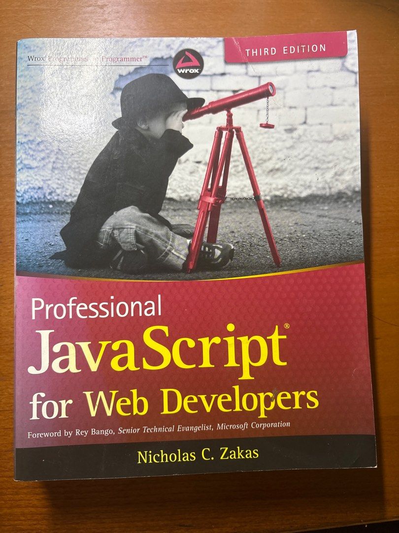 Professional JavaScript for Web Developers (Third Edition) (Category: Textbooks) located in Singapore. Submitted by waddlerzzz45 (Listing ID 1412450499, Image 1). Description: .