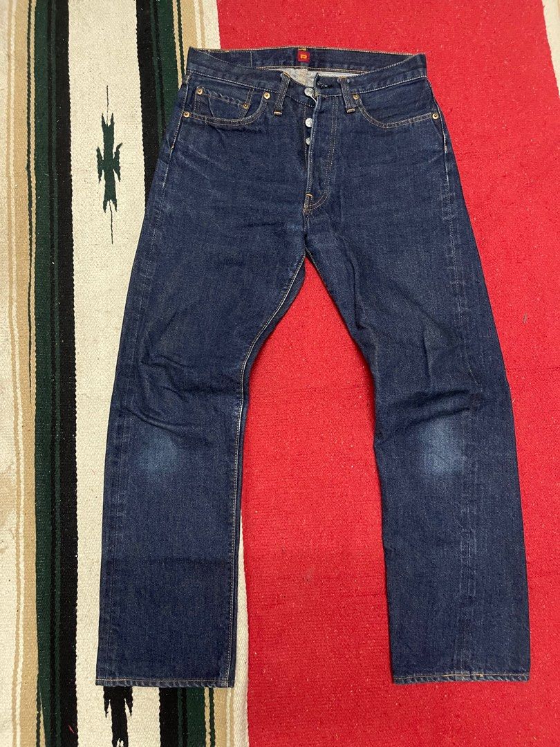 Resolute 710 Jeans (Category: Jeans) located in Kuala Lumpur. Submitted by creationmind (Listing ID 1412499375, Image 1). Description: - Resolute 710 jeans - Dark wash - Size: W30 L30 Manual measurement : - waist : 30 inches - length : 37.5 inches - Made in Japan - Worn condition NEGO #resolute #denim #jeans #japan #510 #rindem #710.