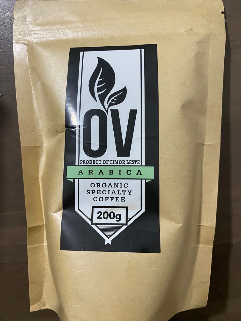 Timor Leste Organic Arabica Coffee Powder- 200g, Food & Drinks ...