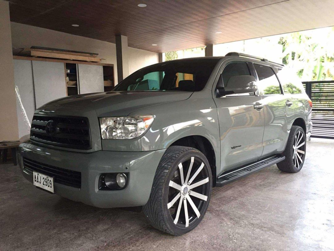 Toyota Sequoia Dubai Edition Auto (Category: Used Cars) located in Manila. Submitted by quality_cars (Listing ID 1412337154, Image 3). Description: 🚗2012 Toyota Sequoia (Selling: ₱1,448,000) ✨️Dubai Edition | Complete papers | Excellent Condition ✨️24” Alloy Mags | Automatic Transmission ‼️Financing Available‼️ 📄 Easy Requirements | ⚡ Fast Approval | 💰 Flexible Financing ✅Trade-In + Cash Available, Guaranteed Safe & Legit Vehicles ✅Hassle-Free