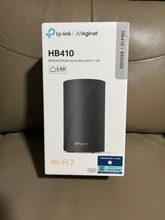 TP-Link HB410 BE6500 Whole Home Mesh Wi-Fi 7 Router, Computers & Tech ...