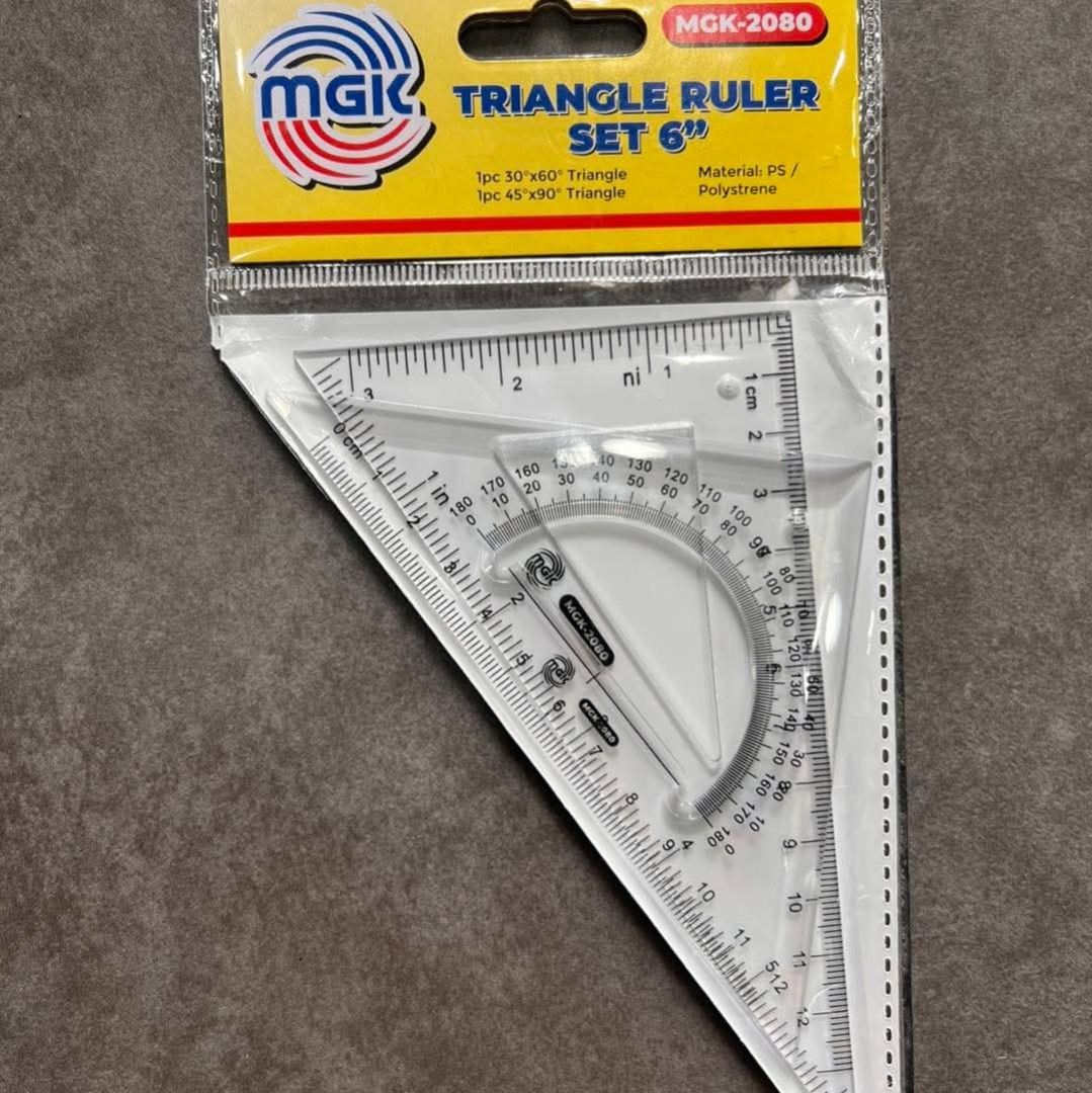 Triangle ruler (Category: Stationery & School Supplies) located in Paranaque City. Submitted by bellemarketing (Listing ID 1412492327, Image 3). Description: Mgk Triangle Ruler 6” - php 35 8” - php 45 12” - php 90 For pick up @ Q.C.