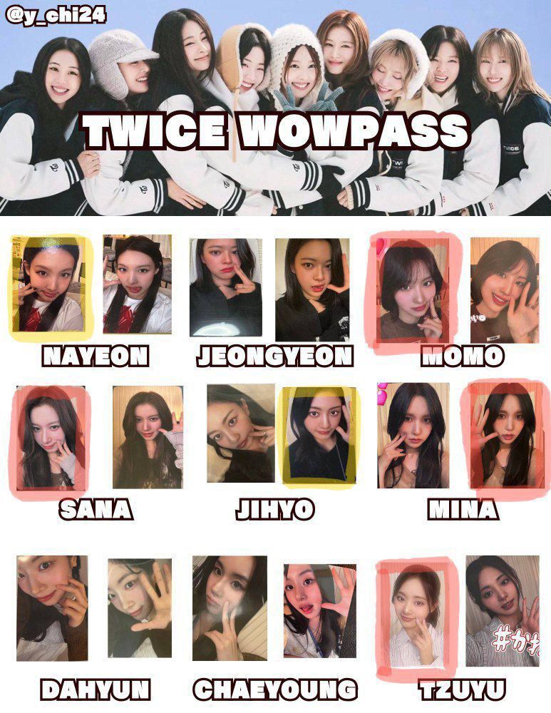 ☆TWICE☆WOWPASS カードセット☆ TWICE WOWPASS Photocards, Toys & Collectibles, Fan Merchandise, K