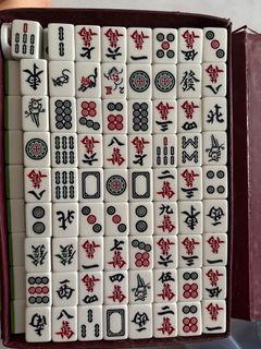 Vintage Mahjong Set, Hobbies & Toys, Toys & Games on Carousell