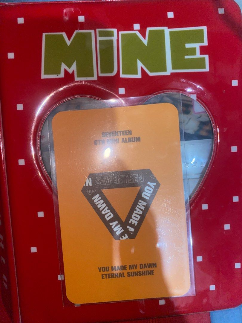 YMMD Minghao Pc (Category: K-Wave Merchandise) located in Cavite. Submitted by haotonin (Listing ID 1412438517, Image 2). Description: - Seventeen 8th Mini Album Photocard - Minghao Pc - Payo or 3 days reservation - Mod: Jnt -Mop: Gcash - Album: You Made My Dawn - Protected in a sleeve - Well-preserved condition.