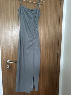 slim fit dress slacks Zara NWT Black Ruched Velvet Dress Size XS – Ernest Grace
