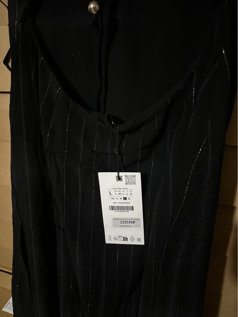 Zara Metallic Threads Camisole Dress (Category: Dresses) located in Quezon City. Submitted by michaelakoh (Listing ID 1412351901, Image 2). Description: Super pretty! Also available in medium size .