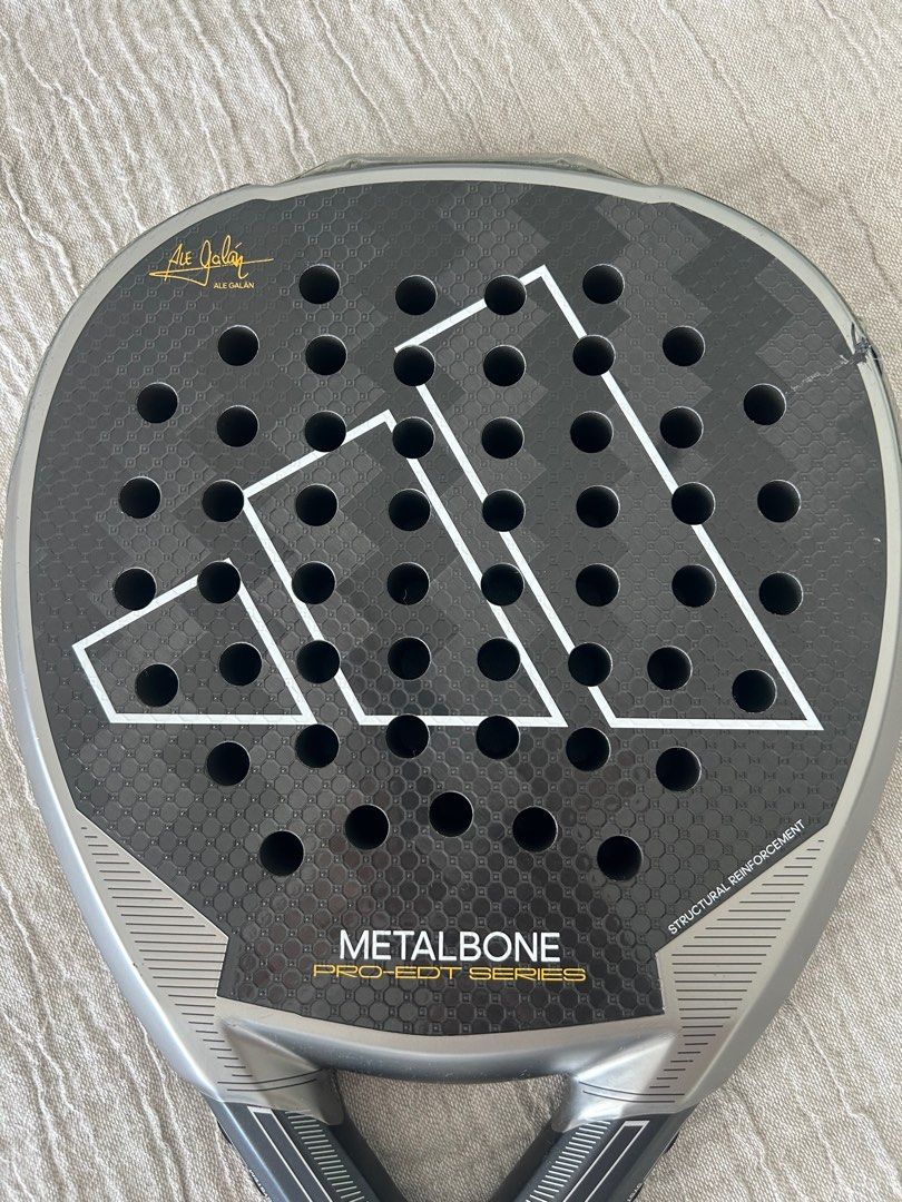 Adidas Metalbone Pro-EDT Series Padel Racket, Sports Equipment, Sports ...