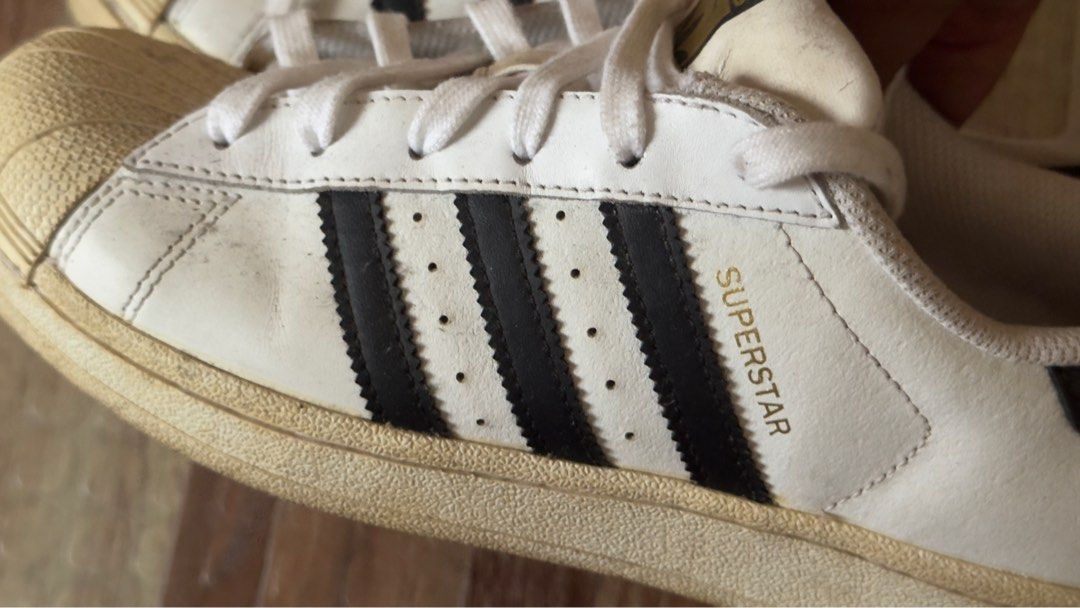 ADIDAS SUPERSTAR (Category: Sneakers) located in Rizal. Submitted by marispreloved (Listing ID 1407642860, Image 3). Description: All details are in the picture. It is what it is.