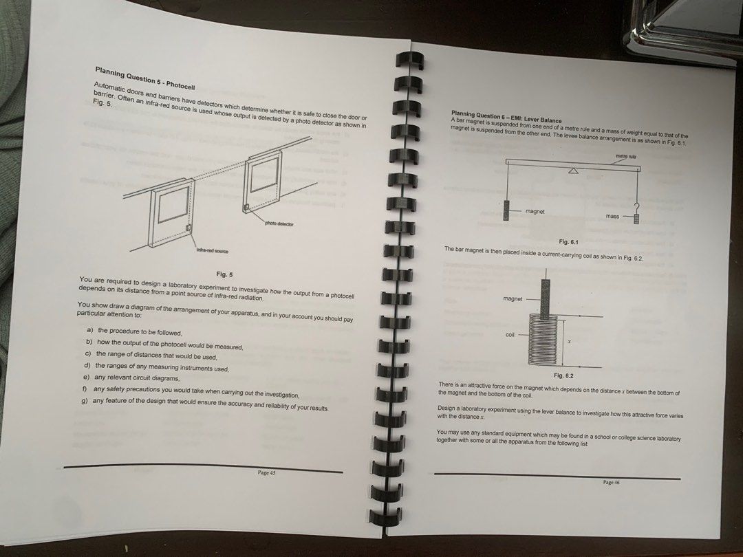 A-level H2 Physics Practical notes (Category: Textbooks) located in Singapore. Submitted by kind.hearted (Listing ID 1407676168, Image 6). Description: Printed hard copy. Got it from a $100+ physics tuition. Selling as finished A-levels..
