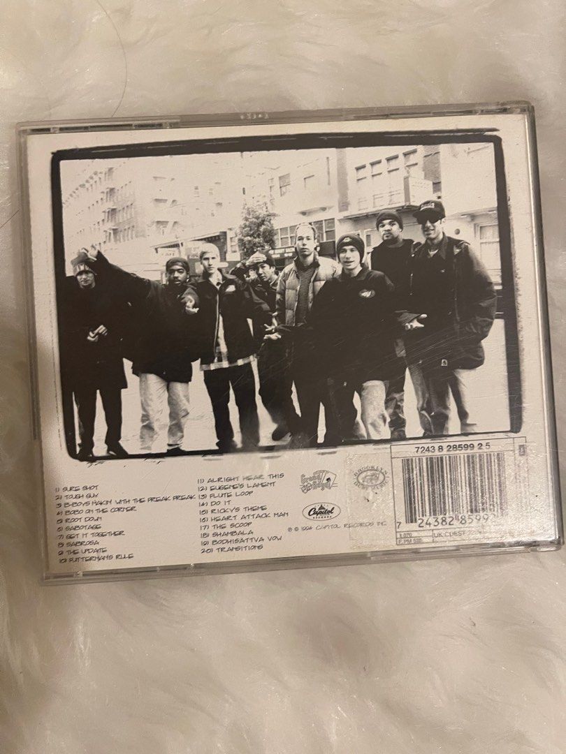 Beastie Boys Ill Communication CD NM (Category: CDs & DVDs) located in Pasig City. Submitted by vr1998 (Listing ID 1407715791, Image 3). Description: - Original "Ill Communication" CD by Beastie Boys. - Includes CD case and disc. - Features hit tracks like "Sabotage" and "Sure Shot". - Back of case shows tracklist and band photo. - A Grand Royal production..