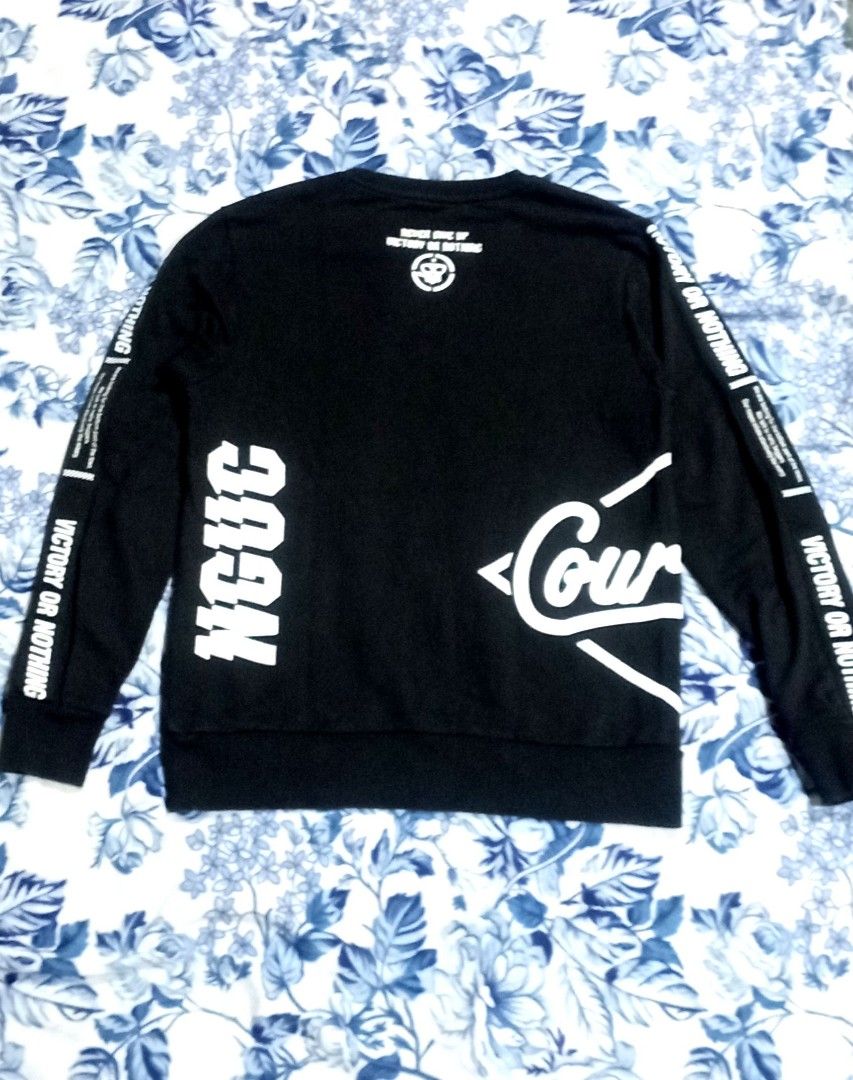 BSX Victory or Nothing Longsleeve (Category: Coats, Jackets and Outerwear) located in Zaragoza. Submitted by abasolo_jv (Listing ID 1407664846, Image 2). Description: brandew Condition no issues 10/10 Color rate 23x28 dimes 8 Arm opening ganda nito Makaporma❤️ slightly Negotiable +SF.