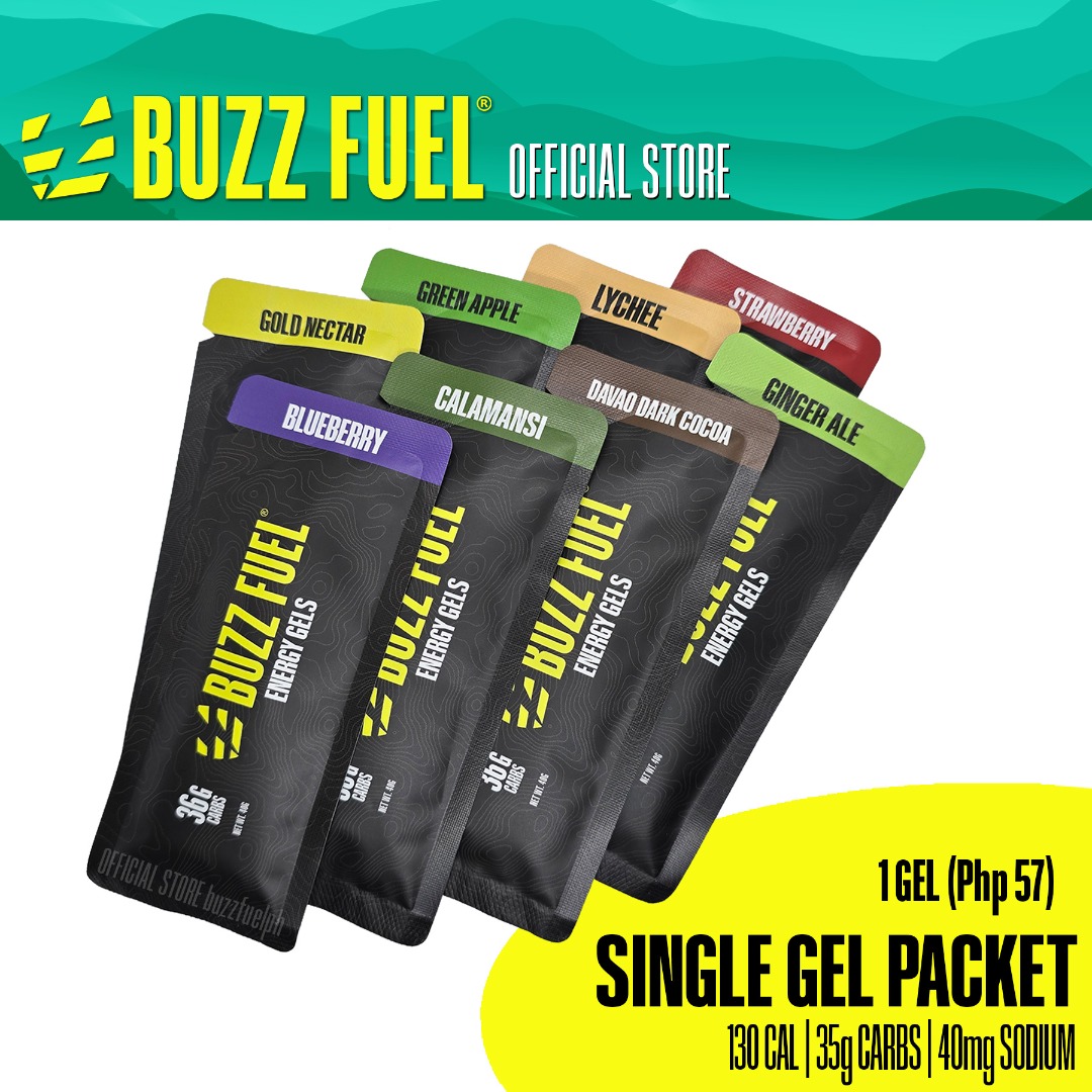 Buzz Fuel Energy Gels - Single Packet, Health & Nutrition, Health ...