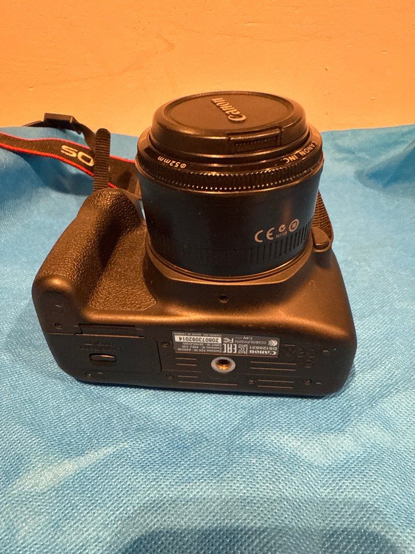 Canon EOS 1300D DSLR Camera with 50mm Lens, Photography, Cameras on ...