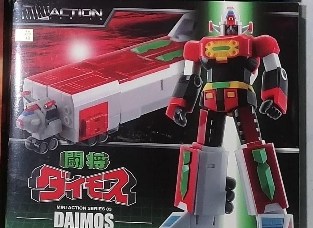 Daimos Mini Action (Category: Designer & Blind Box Toys) located in Caloocan City. Submitted by mineropino41911 (Listing ID 1407744770, Image 1). Description: Price 3500 Daimos Mini Action Condition : MISB.