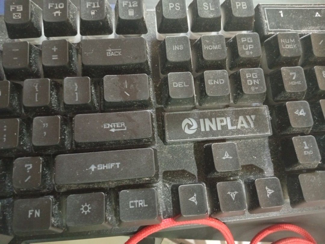 Inplay Keyboard and Mouse Combo (Category: Computer Keyboard) located in Bulacan. Submitted by cjcshop22 (Listing ID 1407753966, Image 2). Description: shipping j&t or pick up lalamove Good condition loc.gto bul.