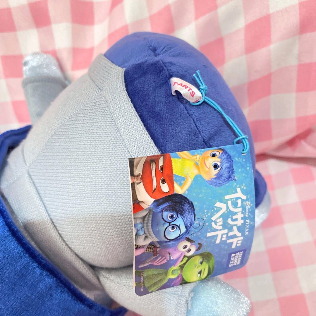Inside Out Sadness T-Arts Plush (Category: Plushies & Soft Toys) located in Los Banos. Submitted by gemstone98 (Listing ID 1407722330, Image 2). Description: Approx. 35 cm Bnew w pptg Mop gcash Mod j&t Loc laguna.